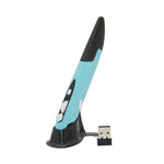 PR-03 Souris-stylo optique sans fil 2,4 G avec récepteur USB et PPP réglable 1600 pour ordinateur PC portable dessin enseignement, PR-03 Souris-stylo (rouge), PR-03 Souris-stylo (bleu), PR-03 Souris-stylo (gris)