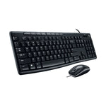 Ensemble clavier-souris filaire Logitech MK200