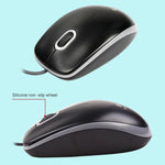 Ensemble clavier-souris filaire Logitech MK200