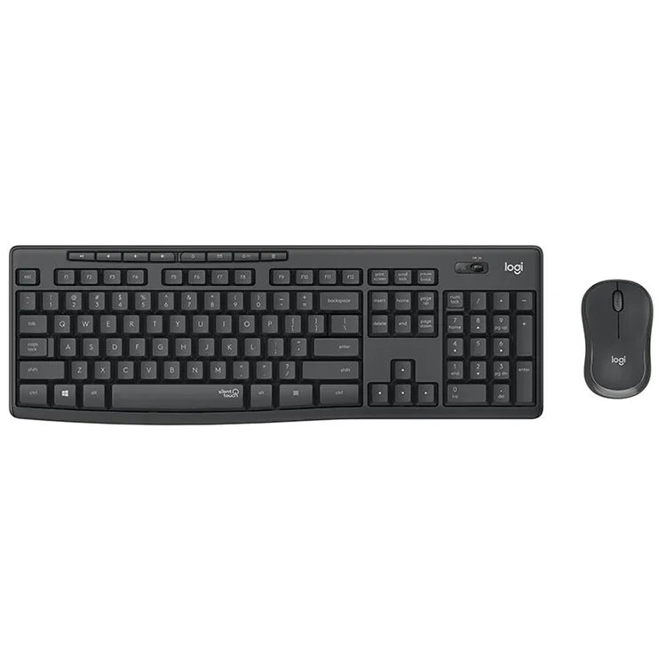Ensemble clavier et souris sans fil USB silencieux Logitech MK295