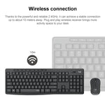 Ensemble clavier et souris sans fil USB silencieux Logitech MK295