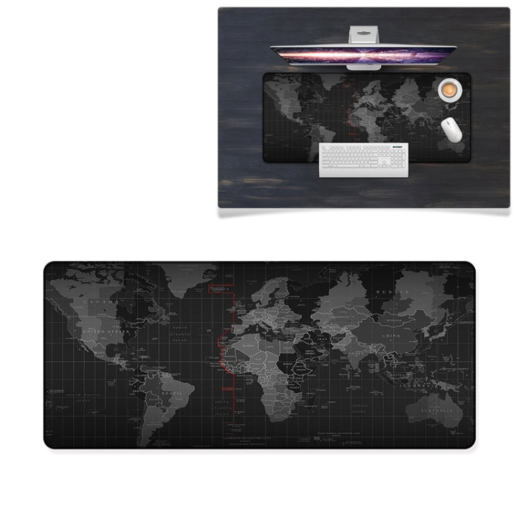 Tapis de souris en caoutchouc YINDIAO grand format antidérapant pour jeux de bureau, tapis de clavier, taille : 800x300mm (Univers), KB7660A, KB7660C, KB7660D, KB7660E, KB7660F