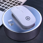 YINDIAO A2 Souris sans fil silencieuse 2,4 GHz, 1600 DPI, 3 modes réglables, alimentée par pile, version pile.