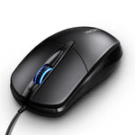 Souris filaire d'entreprise YINDIAO G2 1000 DPI à 3 boutons avec rétroéclairage RVB