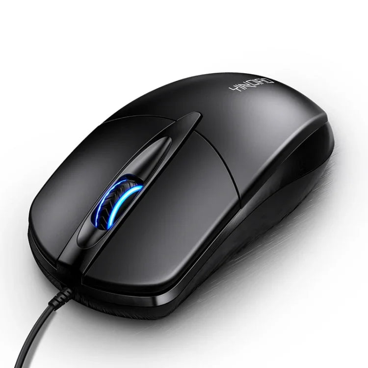 Souris filaire d'entreprise YINDIAO G2 1000 DPI à 3 boutons avec rétroéclairage RVB