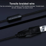 Souris de jeu filaire GM20 3200DPI 4 modes réglables 7 boutons RVB, GM20 Noire, GM20 Blanche