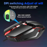 Souris Gaming filaire ZGB K3 USB RGB Streamer