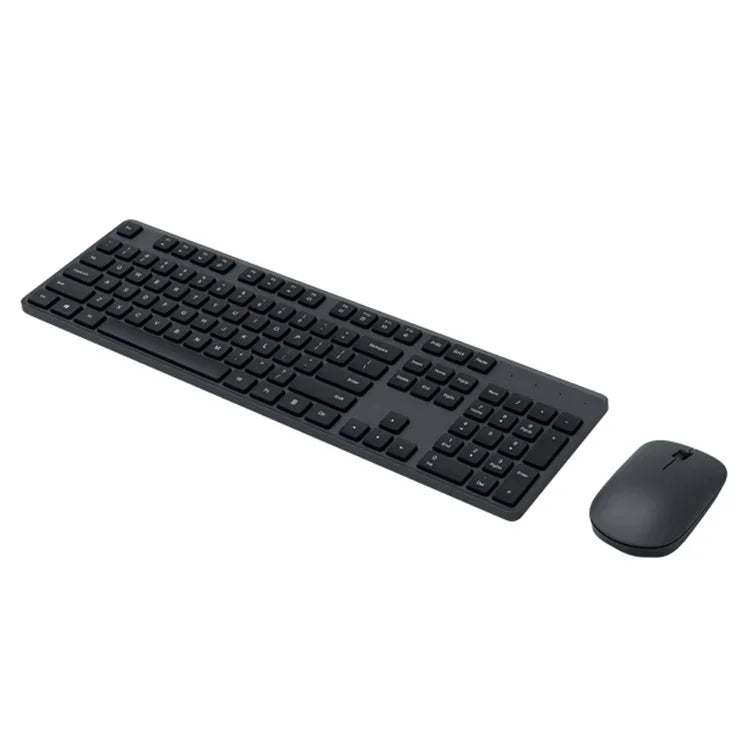 Ensemble clavier et souris sans fil Xiaomi 2,4 GHz d'origine pour ordinateur portable et de bureau, 2ème génération