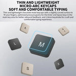 Ensemble clavier et souris sans fil Xiaomi 2,4 GHz d'origine pour ordinateur portable et de bureau, 2ème génération