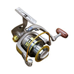 Moulinet de pêche YUMOSHI à roulement à billes entièrement métallique, siège de roue avec poignée à bascule, GS1000, GS2000, GS3000, GS4000, GS5000, GS6000, GS7000