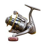 Moulinet de pêche YUMOSHI à roulement à billes entièrement métallique, siège de roue avec poignée à bascule, GS1000, GS2000, GS3000, GS4000, GS5000, GS6000, GS7000