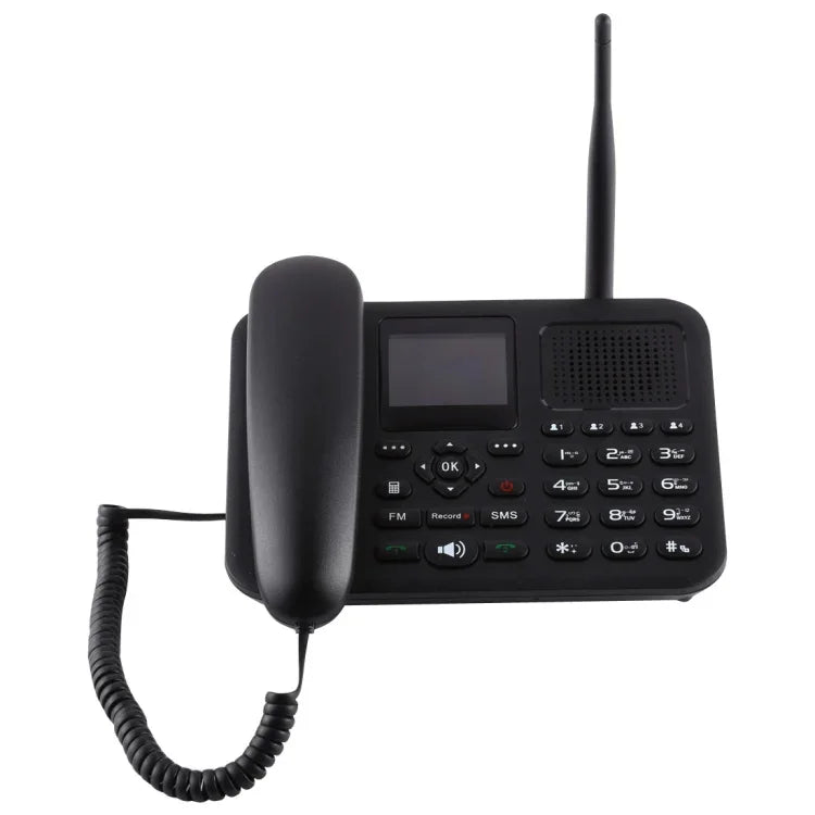 Téléphone professionnel GSM sans fil fixe à écran TFT 2,4 pouces ZT9000, quadribande : GSM 850/900/1800/1900 MHz