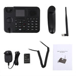Téléphone professionnel GSM sans fil fixe à écran TFT 2,4 pouces ZT9000, quadribande : GSM 850/900/1800/1900 MHz