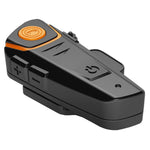 Casque interphone Bluetooth V3.0 2.4GHz BT-S2 simple pour casque de moto, réponse automatique, support FM, interphone jusqu'à 1000m, BT-S2 simple
