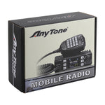 Radio mobile AnyTone AT-779UV VHF / UHF double bande 200 canaux 25W FM pour voiture, talkie-walkie