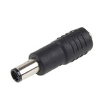 Embout de prise d'alimentation DC mâle 7,4 x 5,0 mm vers DC femelle 5,5 x 2,1 mm pour adaptateur ordinateur portable HP