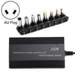 Chargeur universel 100W pour ordinateur portable avec chargeur voiture, adaptateur secteur, 8 adaptateurs d'alimentation et 1 port USB pour Samsung, Sony, Asus, Acer, IBM, HP, DELL, prises UK, AU, EU, UK