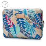 Housse Lisen 10 pouces à manches, sacoche zippée Feuilles colorées pour iPad Air 2, iPad Air, iPad 4, iPad New, Galaxy Tab A 10.1, Lenovo Yoga 10.1 pouces, Microsoft Surface Pro 10.6, ordinateurs portables / tablettes 10 pouces et moins, 10 pouces
