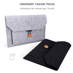 Sac intérieur en feutre multi-usage avec bouton pour ordinateur portable 12,5 pouces, 12,5 pouces