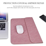 Sac intérieur pour ordinateur portable en cuir PU avec boucle magnétique horizontale invisible PU01S pour ordinateurs portables de 13,3 pouces, 13,3 pouces