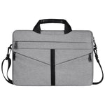 Sac pour ordinateur portable 14,1 pouces, respirant, résistant à l'usure, mode affaires, bandoulière épaule et poignée, fermeture éclair, 14,1 pouces