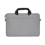 Sac pour ordinateur portable 14,1 pouces, respirant, résistant à l'usure, mode affaires, bandoulière épaule et poignée, fermeture éclair, 14,1 pouces