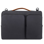 Sacoche pour ordinateur portable imperméable en nylon pour ordinateurs portables de 15-15,6 pouces avec sangle pour chariot de coffre, 15-15,6 pouces