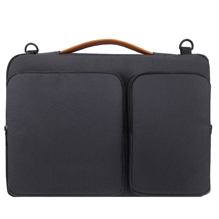 Sacoche pour ordinateur portable imperméable en nylon pour ordinateurs portables de 15-15,6 pouces avec sangle pour chariot de coffre, 15-15,6 pouces