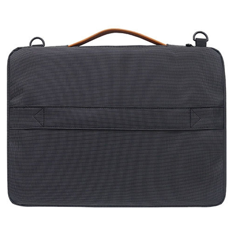 Sacoche pour ordinateur portable imperméable en nylon pour ordinateurs portables de 15-15,6 pouces avec sangle pour chariot de coffre, 15-15,6 pouces