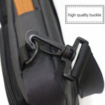Sacoche pour ordinateur portable imperméable en nylon pour ordinateurs portables de 15-15,6 pouces avec sangle pour chariot de coffre, 15-15,6 pouces