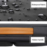 Sacoche pour ordinateur portable imperméable en nylon pour ordinateurs portables de 15-15,6 pouces avec sangle pour chariot de coffre, 15-15,6 pouces