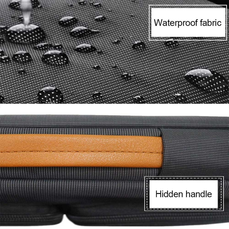 Sacoche pour ordinateur portable imperméable en nylon pour ordinateurs portables de 15-15,6 pouces avec sangle pour chariot de coffre, 15-15,6 pouces