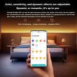 Bande lumineuse d'ambiance RVB synchronisée Xiaomi Mijia 2m, prise US, bande lumineuse de 2m