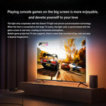 Bande lumineuse d'ambiance RVB synchronisée Xiaomi Mijia 2m, prise US, bande lumineuse de 2m