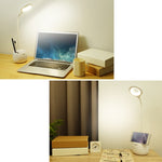 28 LED col de cygne flexible, design anneau creux, lumière de protection des yeux avec porte-stylo / fonction veilleuse, TGX-772