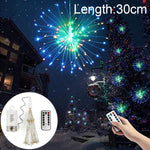 150 LED Boîte à Piles Lumière Décorative LED avec Télécommande, Lumière Colorée 30CM, Lumière Blanche 30CM, Blanc Chaud 30CM