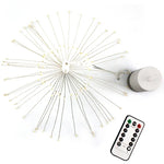 150 LED Boîte à Piles Lumière Décorative LED avec Télécommande, Lumière Colorée 30CM, Lumière Blanche 30CM, Blanc Chaud 30CM