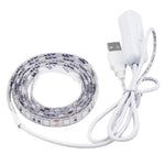 Époxy IP65 étanche 30 LED 5050 SMD avec câble d'interrupteur prolongé de 1 m, largeur : 10 mm