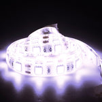 Époxy IP65 étanche 30 LED 5050 SMD avec câble d'interrupteur prolongé de 1 m, largeur : 10 mm