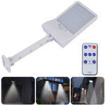 Lampe plate solaire 6W 800LM 48 LED avec télécommande et support
