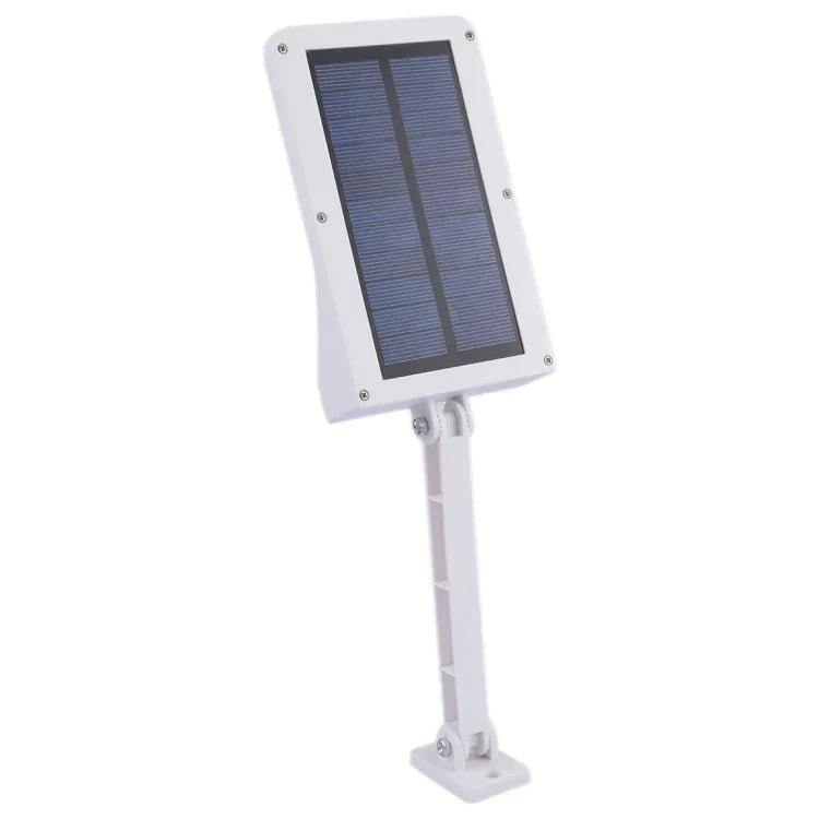 Lampe plate solaire 6W 800LM 48 LED avec télécommande et support