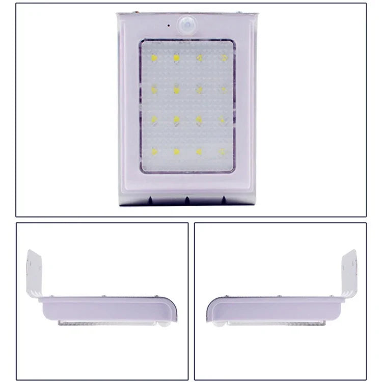 Applique murale solaire de jardin à induction corporelle LED