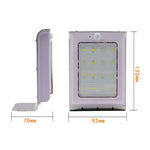 Applique murale solaire de jardin à induction corporelle LED