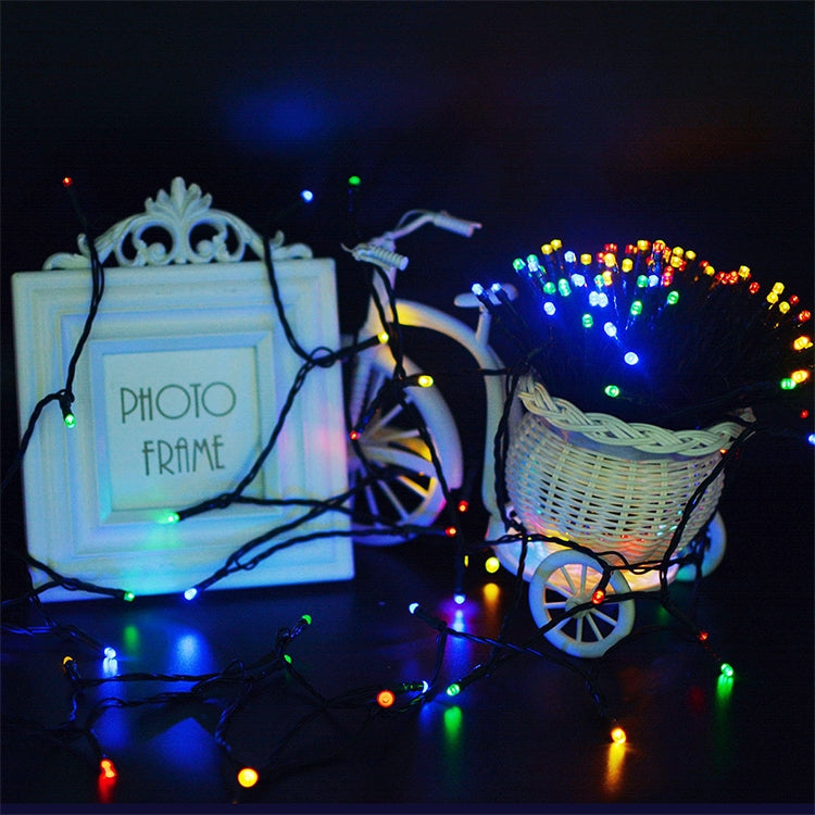 Guirlande solaire étanche 200 LED pour décoration extérieure de Noël, longueur : 22m