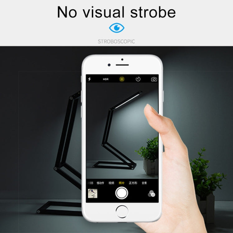 Lampe de bureau LED 3W Pliable Réglable Rechargeable USB Protection des yeux