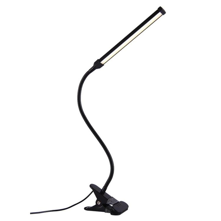 Lampe de Bureau LED 8W Pliable et Réglable avec Protection des Yeux, Version Rechargeable USB, Version Rechargeable USB (Noir), Version Rechargeable USB (Blanc)