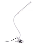 Lampe de Bureau LED 8W Pliable et Réglable avec Protection des Yeux, Version Rechargeable USB, Version Rechargeable USB (Noir), Version Rechargeable USB (Blanc)