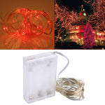 50 LED SMD 0603 Boîte à piles 3 x AA Lampe féerique Lumière décorative, DC 5V, 5m Lumière bleue, 5m Lumière colorée, 5m Lumière rose, 5m Lumière verte, 5m Lumière violette, 5m Lumière rouge, 5m Lumière blanche, 5m Lumière blanc chaud, 5m Lumière jaune