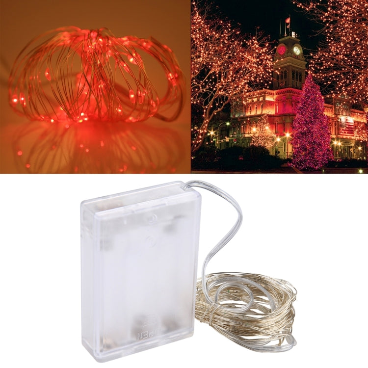 50 LED SMD 0603 Boîte à piles 3 x AA Lampe féerique Lumière décorative, DC 5V, 5m Lumière bleue, 5m Lumière colorée, 5m Lumière rose, 5m Lumière verte, 5m Lumière violette, 5m Lumière rouge, 5m Lumière blanche, 5m Lumière blanc chaud, 5m Lumière jaune