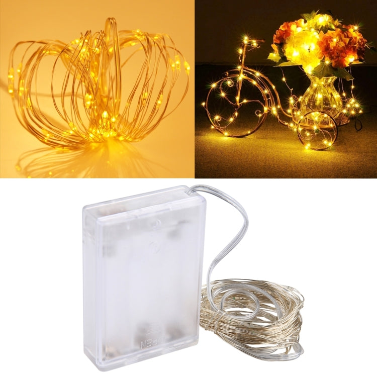 50 LED SMD 0603 Boîte à piles 3 x AA Lampe féerique Lumière décorative, DC 5V, 5m Lumière bleue, 5m Lumière colorée, 5m Lumière rose, 5m Lumière verte, 5m Lumière violette, 5m Lumière rouge, 5m Lumière blanche, 5m Lumière blanc chaud, 5m Lumière jaune